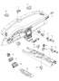Diagram switch for your 2024 Porsche 718 Boxster