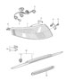 Diagram rear light license plate light additional brake light for your 2013 Porsche Panamera