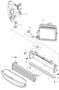 Diagram radiator centre for your 2014 Porsche Panamera