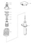 Diagram shock absorber coil spring for your Porsche