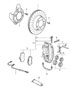 Diagram disc brake rear axle brake disc only in pairs replace technical manual attention for your 2011 Porsche Cayman