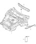 Diagram body front section for your 2020 Porsche Cayenne