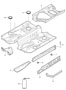 Diagram floor centre for your Porsche