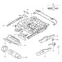 Diagram seat adjuster standard seat comfort seat for your Porsche