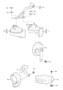 Diagram fanfare horn for your 2009 Porsche 911