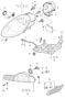 Diagram headlamp additional headlamp direction indicator light headlamp without control unit and bulb for your 2015 Porsche Panamera