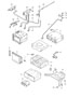 Diagram radio booster navigation system radio see catalogue tequipment for your Porsche 911 4.0L PLUG-IN HYBRID EV-GAS (PHEV)