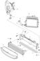 Diagram radiator centre for your 2014 Porsche Panamera