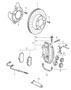 Diagram disc brake rear axle brake disc only in pairs replace technical manual attention for your 2011 Porsche Cayman