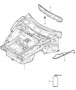 Diagram body front section for your 2020 Porsche Cayenne