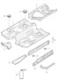 Diagram floor centre for your Porsche