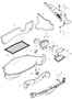 Diagram luggage compartment rear for your 1996 Porsche 911