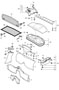 Diagram linings engine compartment for your 2010 Porsche 911