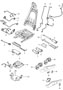 Diagram wiring harnesses control unit switch standard seat comfort seat for your Porsche