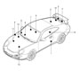Diagram stickers stickers tyre pressure for your Porsche 911