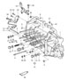 Diagram crankcase left for your 1979 Porsche 928