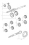 Image of Gear Wheel Set. image for your 2020 Porsche Panamera Turbo Hatchback
