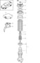 Diagram shock absorber coil spring for your 1997 Porsche 911 Turbo Coupe