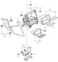 Diagram centre console front for your Porsche