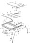 Diagram sunroof for your 1985 Porsche 911