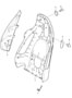 Diagram backrest shell sports seat for your Porsche