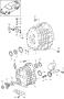 Diagram gear housing transmission cover for your Porsche