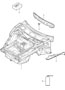 Diagram body front section for your 2020 Porsche Cayenne