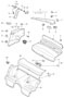 Diagram linings rear for your 2012 Porsche 911 Carrera Coupe 3.6L  RWD