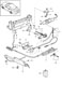 Diagram convertible top driving mechanism hydraulic for your Porsche 911