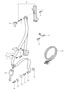 Diagram seat belt front for your Porsche