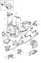 Diagram air conditioner single parts for your 2021 Porsche 718 Boxster