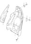 Diagram backrest shell sports seat for your Porsche