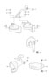Diagram fanfare horn for your 2009 Porsche 911