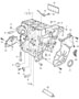 Diagram crankcase single parts for your 1983 Porsche 911