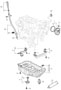 Diagram oil pump suction tube oil level dipstick oil pan for your Porsche