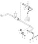 Diagram stabiliser hose line for your Porsche