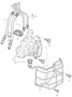 Diagram stabiliser Valve block pressure line return line for your Porsche