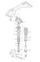 Diagram suspension cross member shock absorber strut for your Porsche