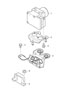 Diagram hydraulic unit anti-lock brake system control for your Porsche