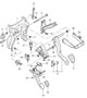 Diagram pedals manual transmission for your Porsche