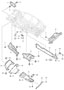 Diagram lining underbody heat protection for your 2011 Porsche Boxster