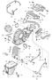 Diagram air conditioner rear single parts for your 2024 Porsche Cayenne