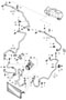 Diagram refrigerant circuit front for your Porsche Cayenne