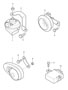 Diagram fanfare horn for your 1966 Porsche 911