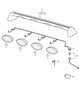 Diagram additional headlamp roof for your 1979 Porsche 911