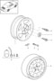 Diagram wheels for your 2015 Porsche Cayenne