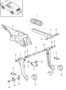 Image of PEDAL SWITCH. STOPLAMP SWITCH. image for your 2005 Porsche Boxster