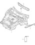 Diagram body front section for your 2020 Porsche Cayenne