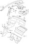Diagram linings rear for your 2020 Porsche 718 Spyder