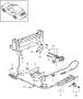 Diagram driving mechanism convertible top compartm. for your Porsche 911